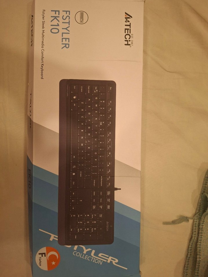 ATECH Siyah Kablolu Klavye - Görsel 2