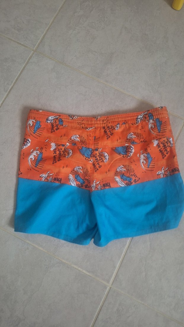 decathlon Baskılı Erkek Çocuk Mayo Şortu - Görsel 4