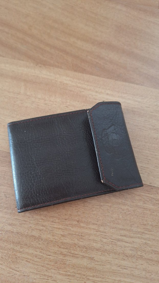 Gri Desenli Erkek Cüzdan kartvizit - Görsel 2