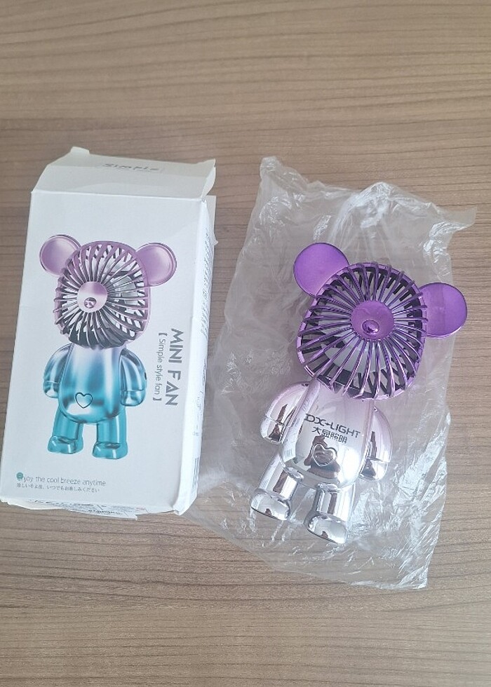 mini fan pervane yeni kutulu sarjli cocuk - Görsel 4