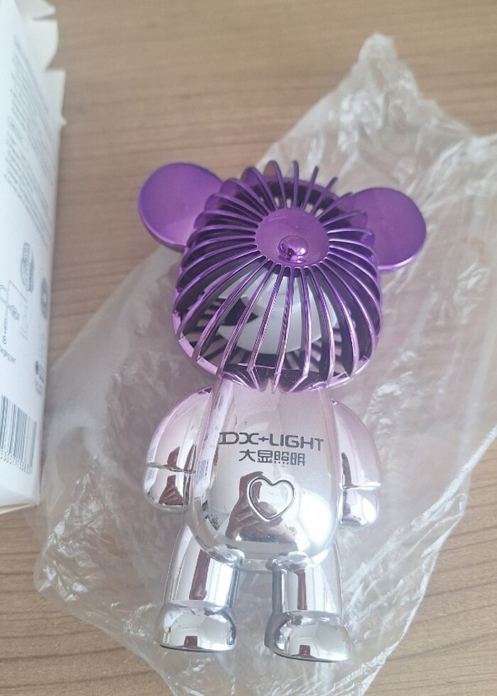 mini fan pervane yeni kutulu sarjli cocuk - Görsel 5