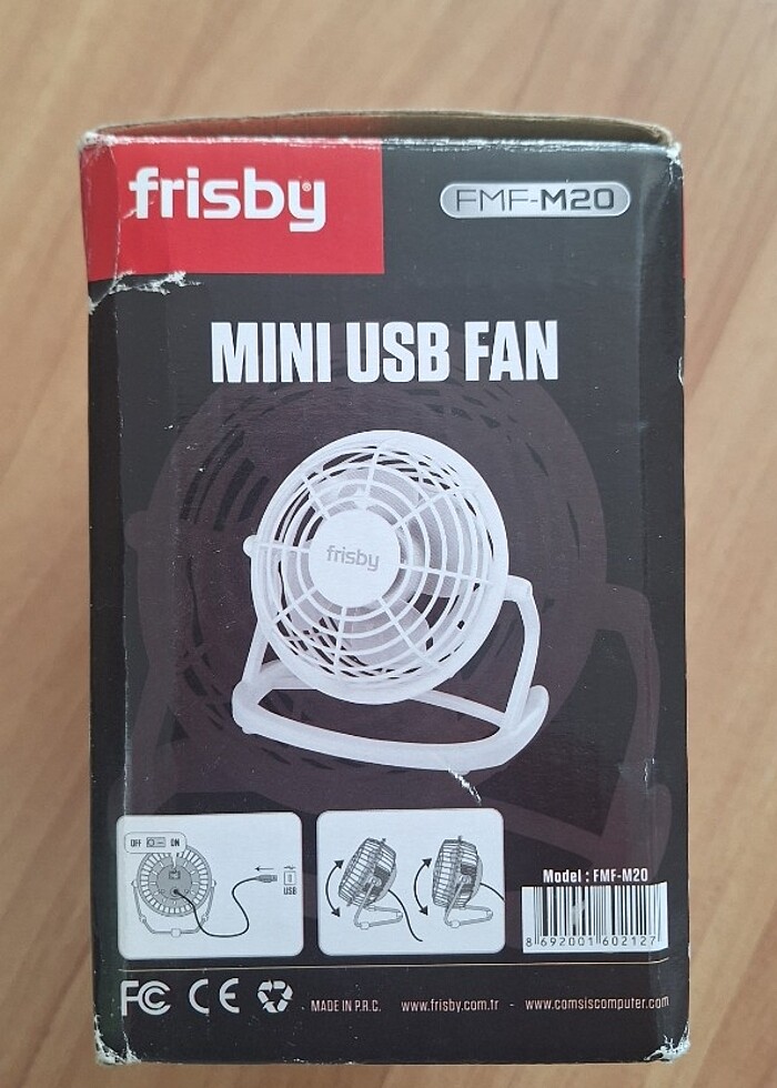 frisby masaustu fan pervane sogutucu - Görsel 2
