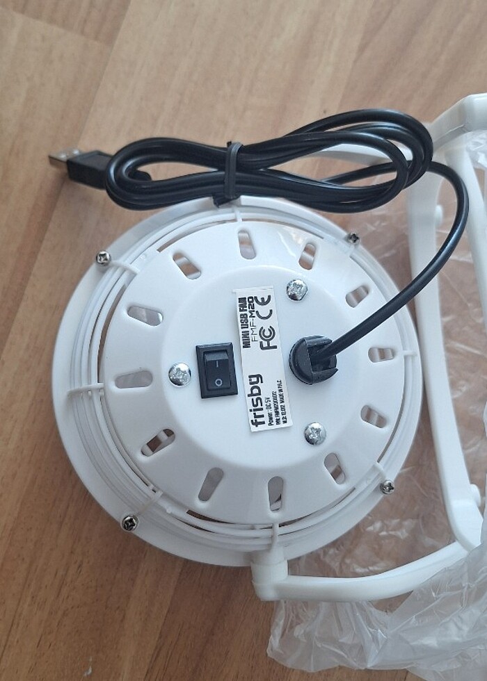 frisby masaustu fan pervane sogutucu - Görsel 5