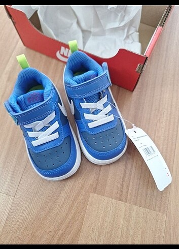 20 Beden Nike Mavi Bebek Spor Ayakkabısı #DM147 1-400COURTBOROUGHLOW2SE2(
