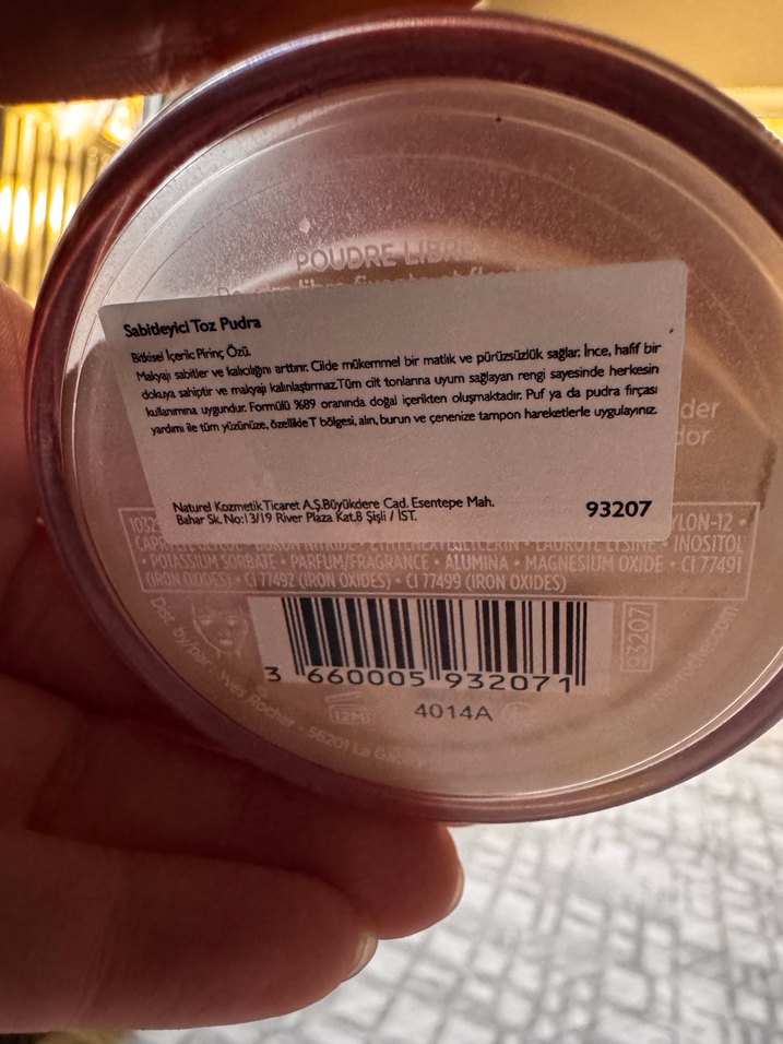 Yves Rocher transparan pudra - Görsel 5