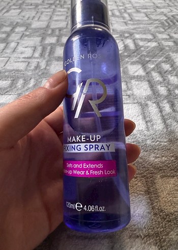 Mor Parlak Makyaj Sabitleyici Sprey - Görsel 2