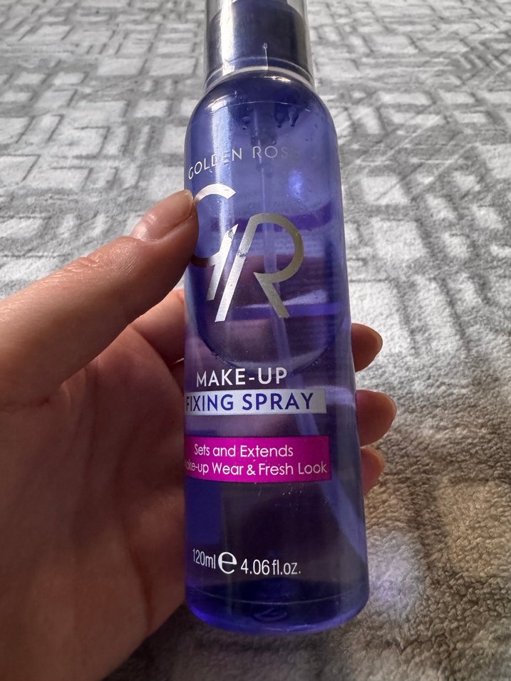 Mor Parlak Makyaj Sabitleyici Sprey - Görsel 2