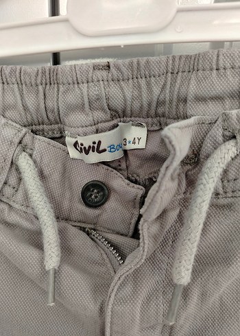 Gri Erkek Çocuk Denim Pantolon - Görsel 2