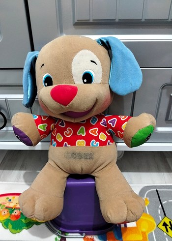 Renkli Eğitici Peluş Köpek Oyuncak - Görsel 3