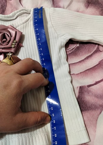 Uzun Kollu Pembe Fırfırlı Bebek Body - Görsel 4