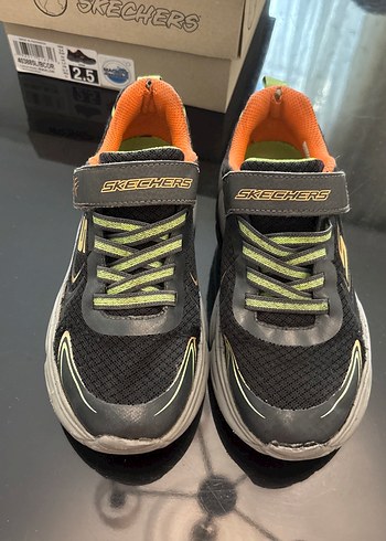 Skechers Gri Erkek Çocuk Skechers Spor Ayakkabı Velcro