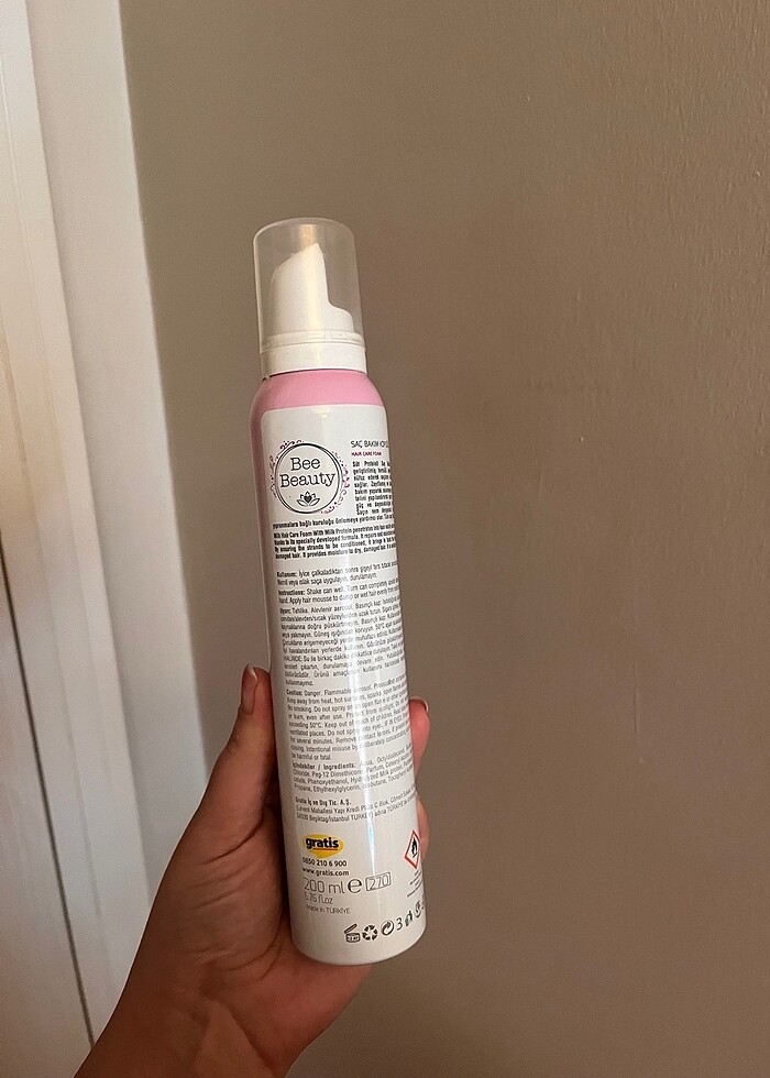 Milkshake Kokulu Saç Köpüğü - Görsel 2