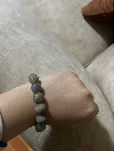 Tasarımcı Labradorite Doğal Taş Bileklik