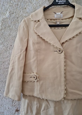 Zara Bej Kadın Takım Elbise