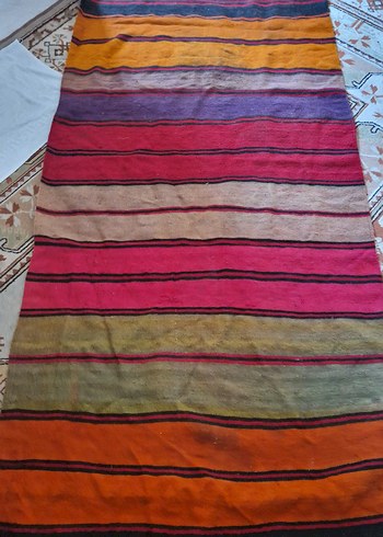 El Dokuma Keçi Kılı Kilim