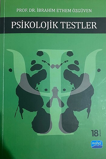 Psikolojik Testler kitabı