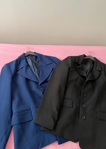 42 Beden çeşitli Renk 2 li kadın blazer