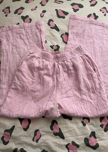 Kadın Pembe Pantolon - Görsel 4