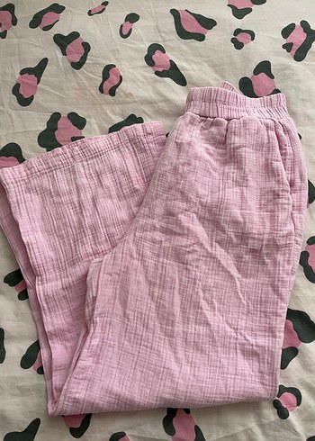 Kadın Pembe Pantolon - Görsel 2