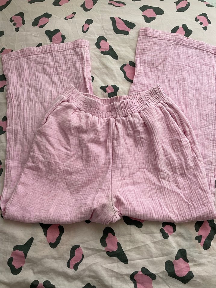 Kadın Pembe Pantolon - Görsel 4