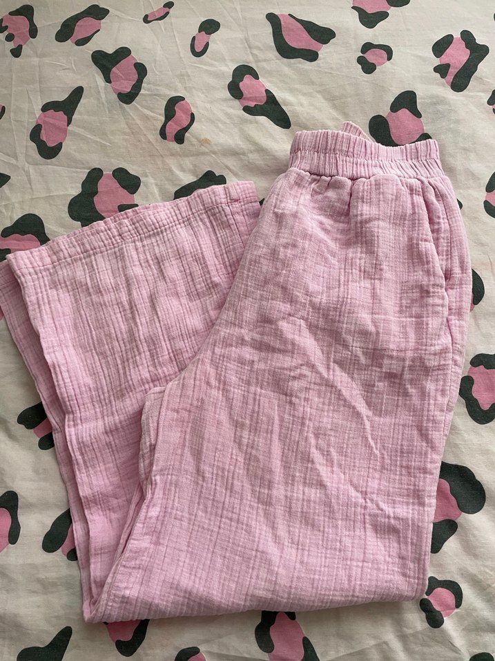 Kadın Pembe Pantolon - Görsel 2