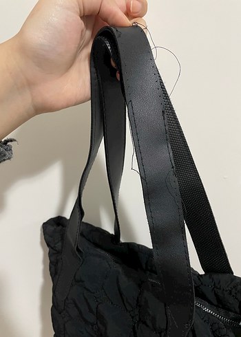 Siyah Kadın Fermuarlı Günlük Çanta - Görsel 2
