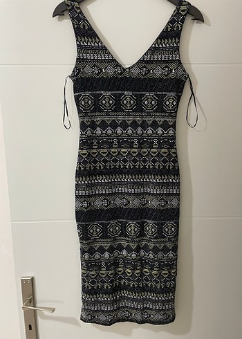 Kadın simli elbise - Görsel 3