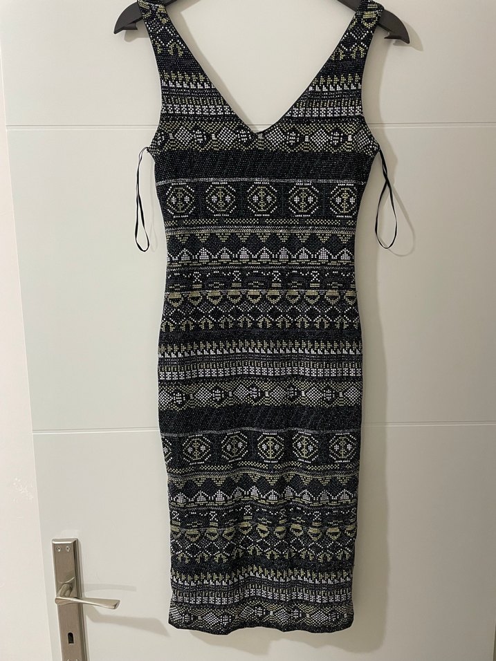 Kadın simli elbise - Görsel 3