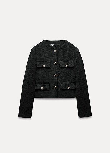 Zara Gold Düğmeli Ceket