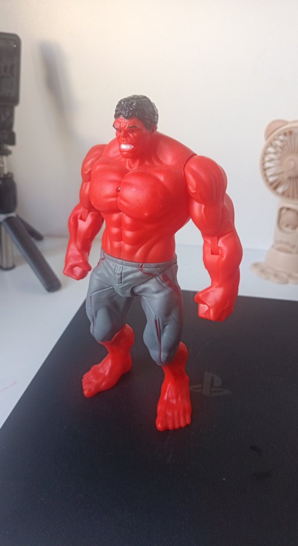 Red Hulk Full Eklemli Aksiyon Figürü - Görsel 3
