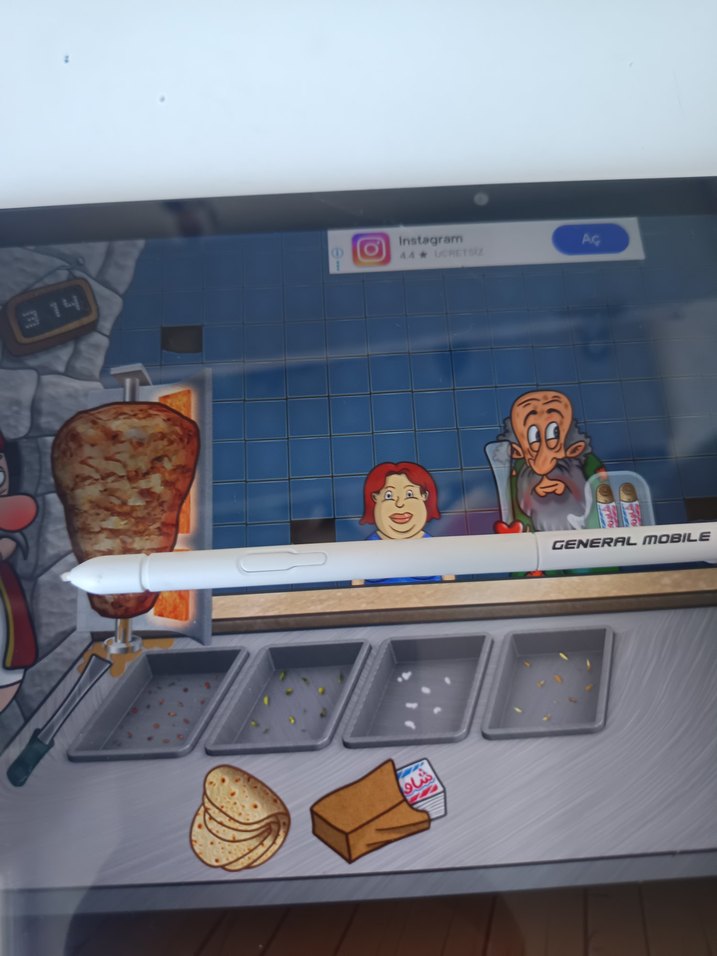 Beyaz General Mobile Orijinal Tablet Kalemi - Görsel 3