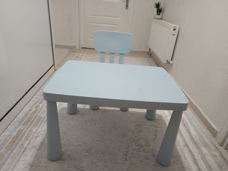 İkea Çocuk Aktivite Masa Seti - Görsel 2