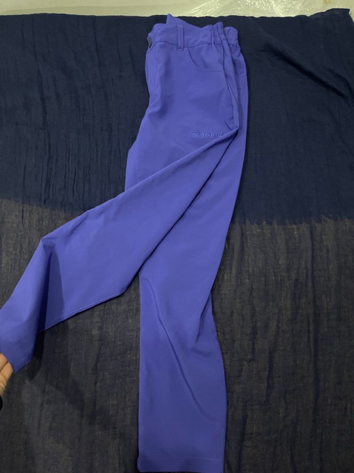 Mor- lacivert karışımlı treking pantolonu - Görsel 3