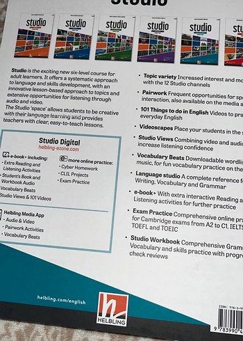 Helbling Studio Upper-Intermediate Öğrenci Kitabı Sıfır 0 - Görsel 3