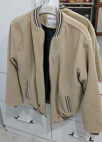 Bej bomber ceket