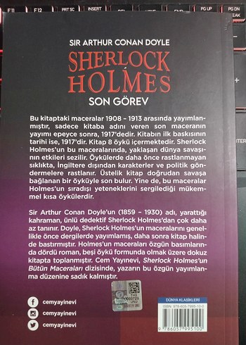 Sherlock Holmes Son Görev - Sir Arthur Conan Doyle - Görsel 2