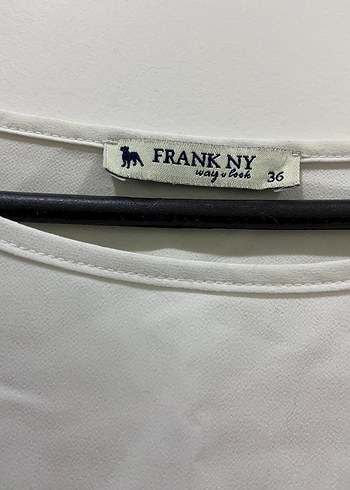 Kadın Beyaz Kısa Kollu Keten Bluz - Görsel 2