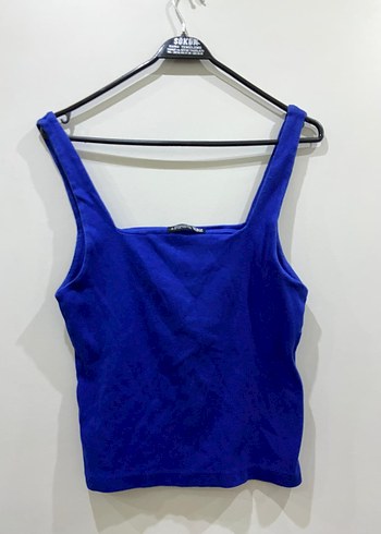 Kadın Lacivert Askılı Basic Atlet - Görsel 2