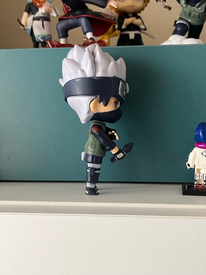 Naruto kakashi figür - Görsel 5