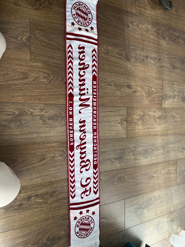 FC Bayern Münih taraftar atkı - Görsel 3