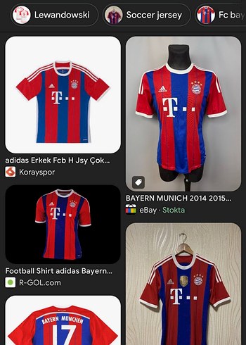 Bayern Münih 2014 2015 iç saha forma - Görsel 10