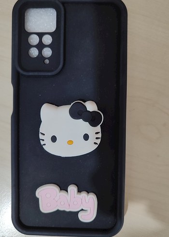Parlak Siyah Goth Telefon Kılıfı