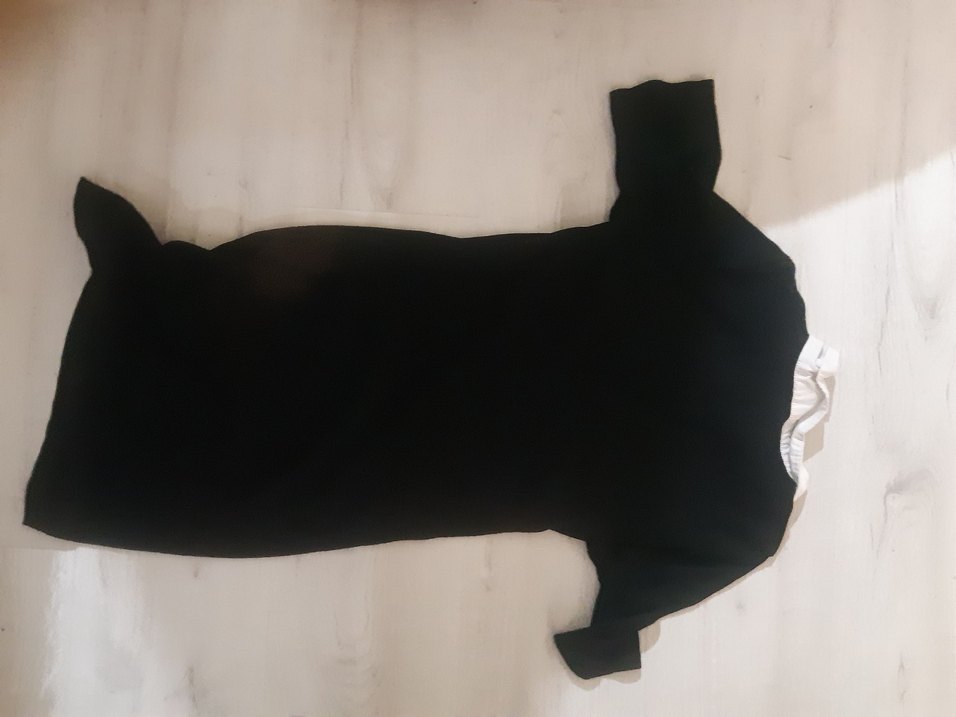 Düğmeli Siyah Midi Kadın Elbise - Görsel 3