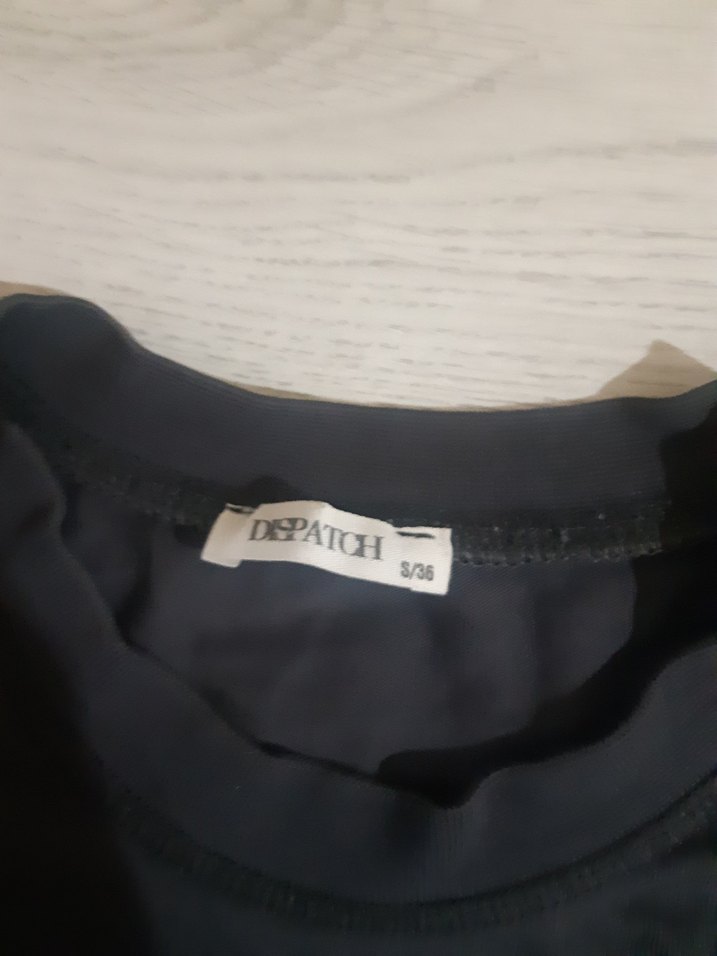 Kadın gri Keten Salaş Tişört - Görsel 2