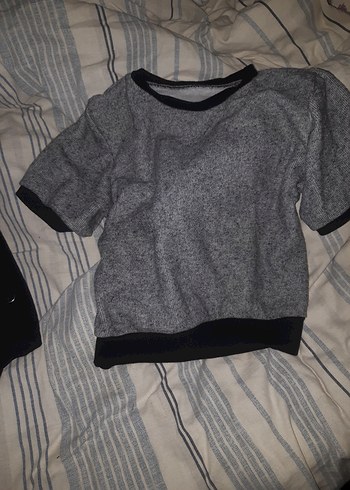 Toplu 4 adet crop Tshirt - Görsel 5