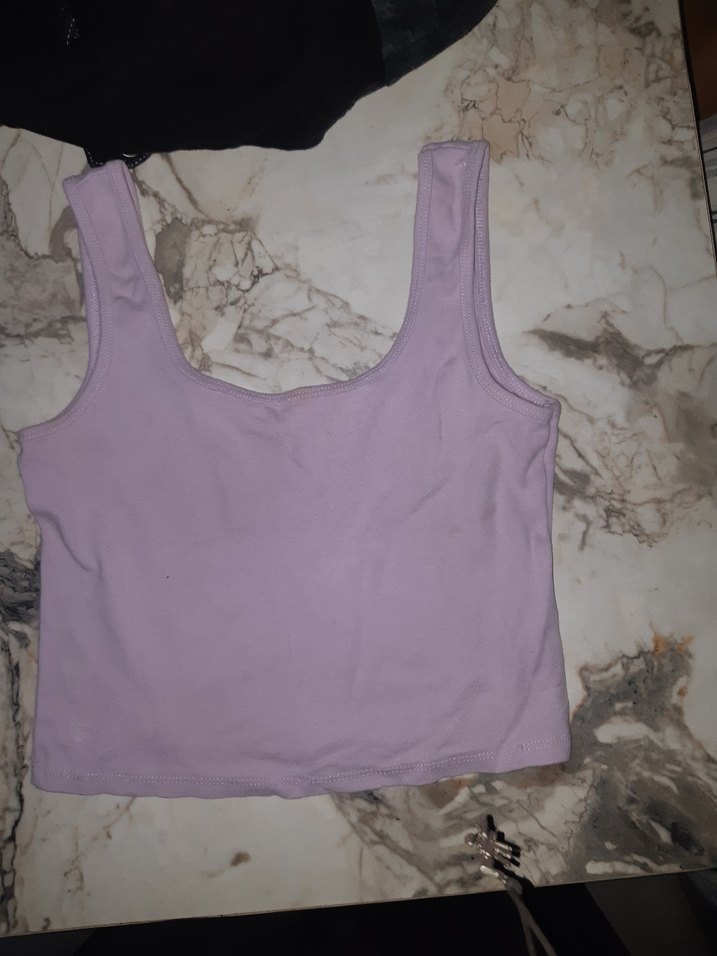 Toplu 4 adet crop Tshirt - Görsel 3