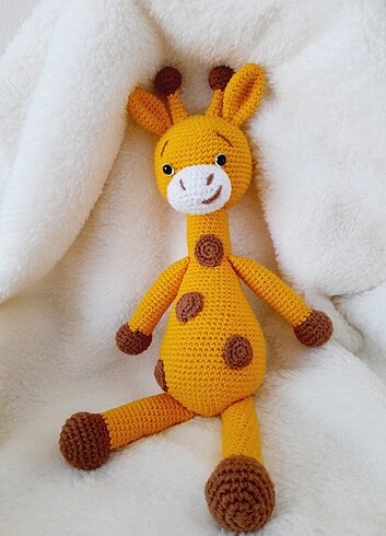 Beden Renk Amigurumi zurafa