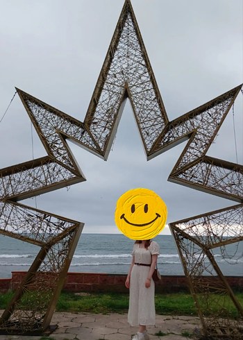 Beyaz Midi Bağcıklı Uzun Elbise - Görsel 2