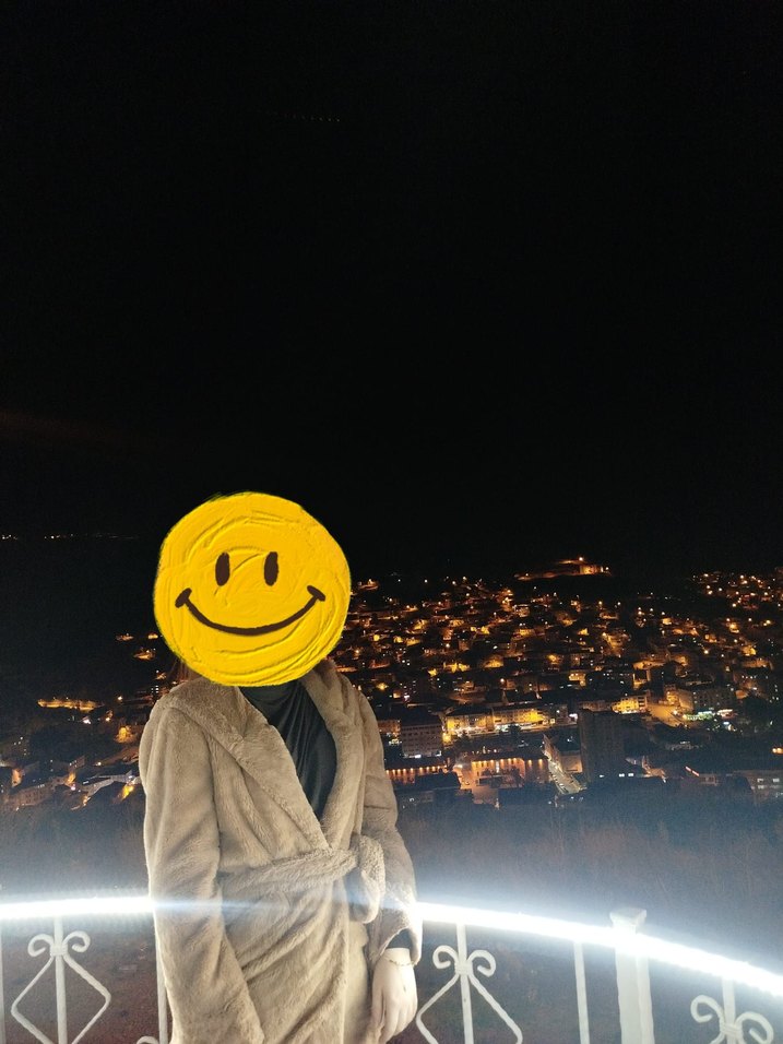 Camel peluş mont - Görsel 2