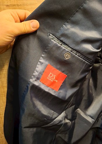 DS Damat Lacivert Takım Elbise (Ceket + Pantolon + Kravat) - Görsel 4